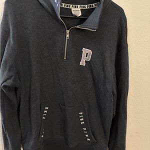 Victoria's Secret Pink Black Hoodie